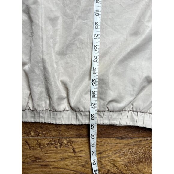 Footjoy Dryjoys Golf Mens Large Beige Quarter Zip Pullover Waterproof XL - Picture 8 of 10